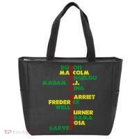 Black History Historic Leaders Proud American Tote Bag thumb 0