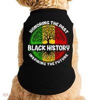 Black History Honoring The Past Doggie Tank thumb 0