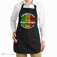 Black History Honoring The Past Apron thumb 2
