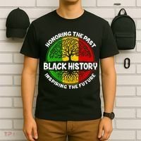 Black History Honoring The Past T-Shirt thumb 6