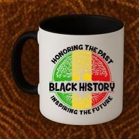 Black History Honoring The Past Coffee Mug thumb 2