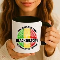 Black History Honoring The Past Coffee Mug thumb 3