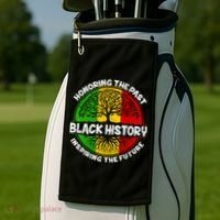 Black History Honoring The Past Golf Towel thumb 2