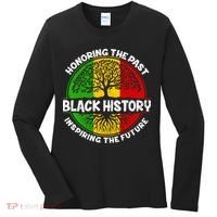 Black History Honoring The Past Women's Long Sleeve Shirt thumb 0