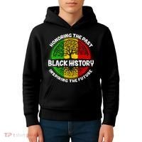 Black History Honoring The Past Kids Hoodie thumb 4