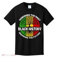 Black History Honoring The Past Kids T-Shirt thumb 0