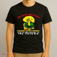 Black History Honoring The Past Inspiring The Future T-Shirt thumb 3