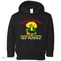 Black History Honoring The Past Inspiring The Future Toddler Hoodie thumb 0