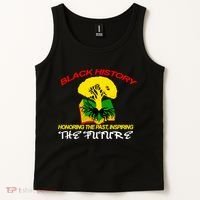 Black History Honoring The Past Inspiring The Future Tank Top thumb 2