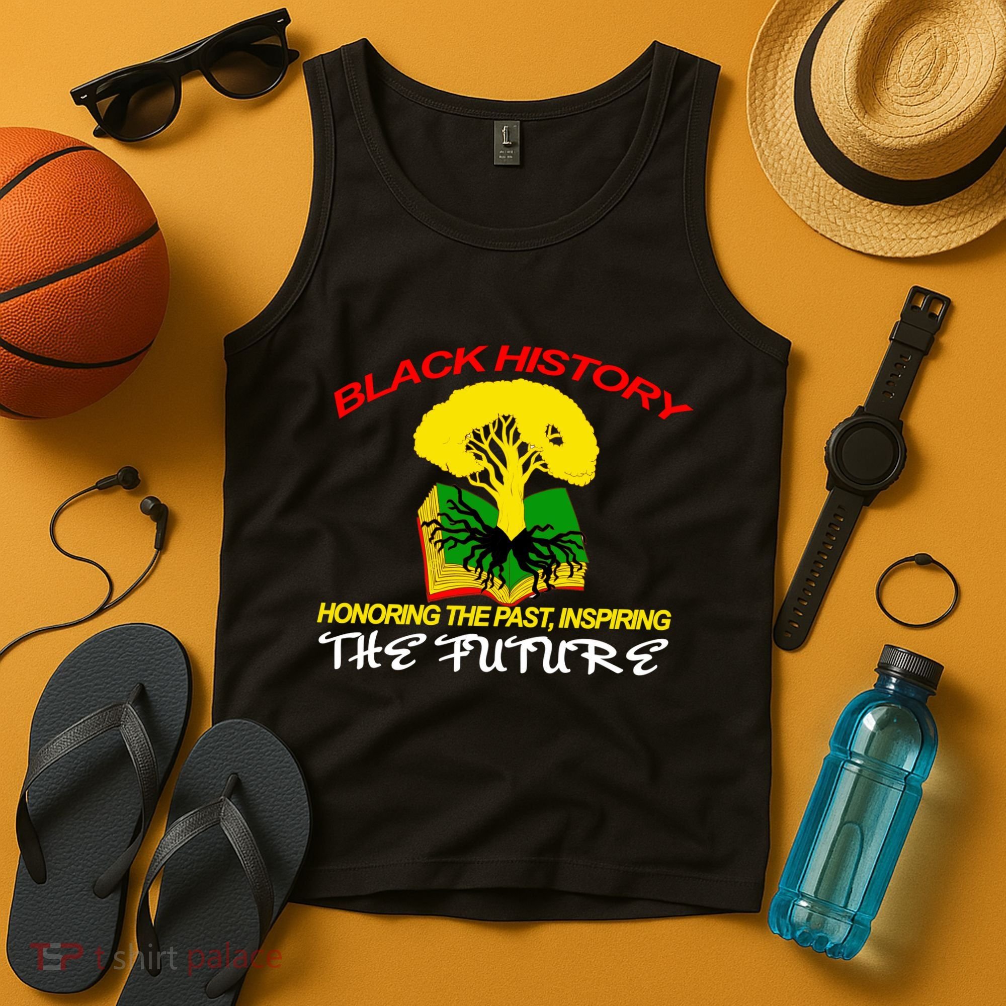 Black History Honoring The Past Inspiring The Future Tank Top