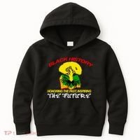 Black History Honoring The Past Inspiring The Future Kids Hoodie thumb 0