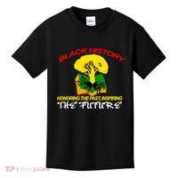 Black History Honoring The Past Inspiring The Future Kids T-Shirt thumb 0