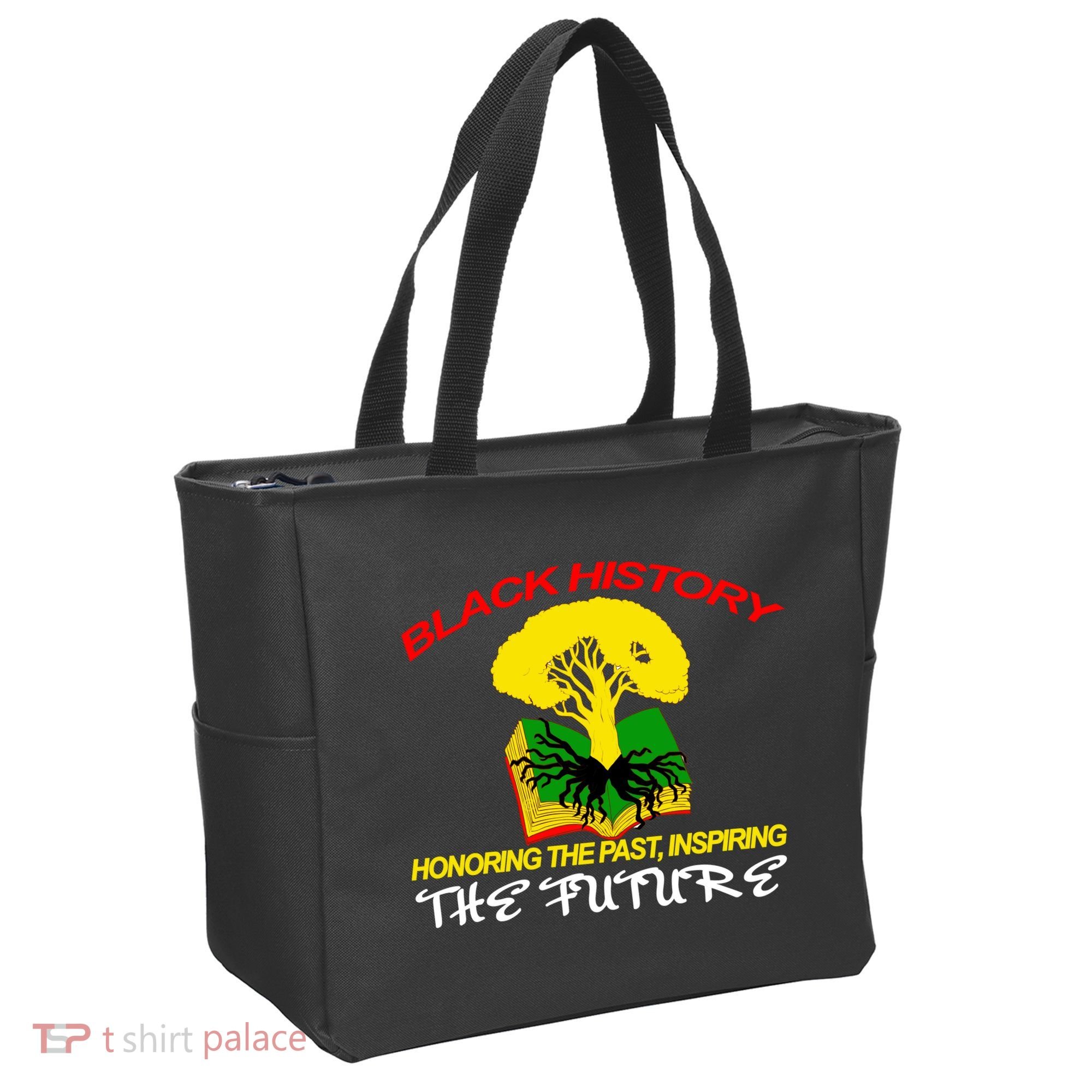 Black History Honoring The Past Inspiring The Future Tote Bag