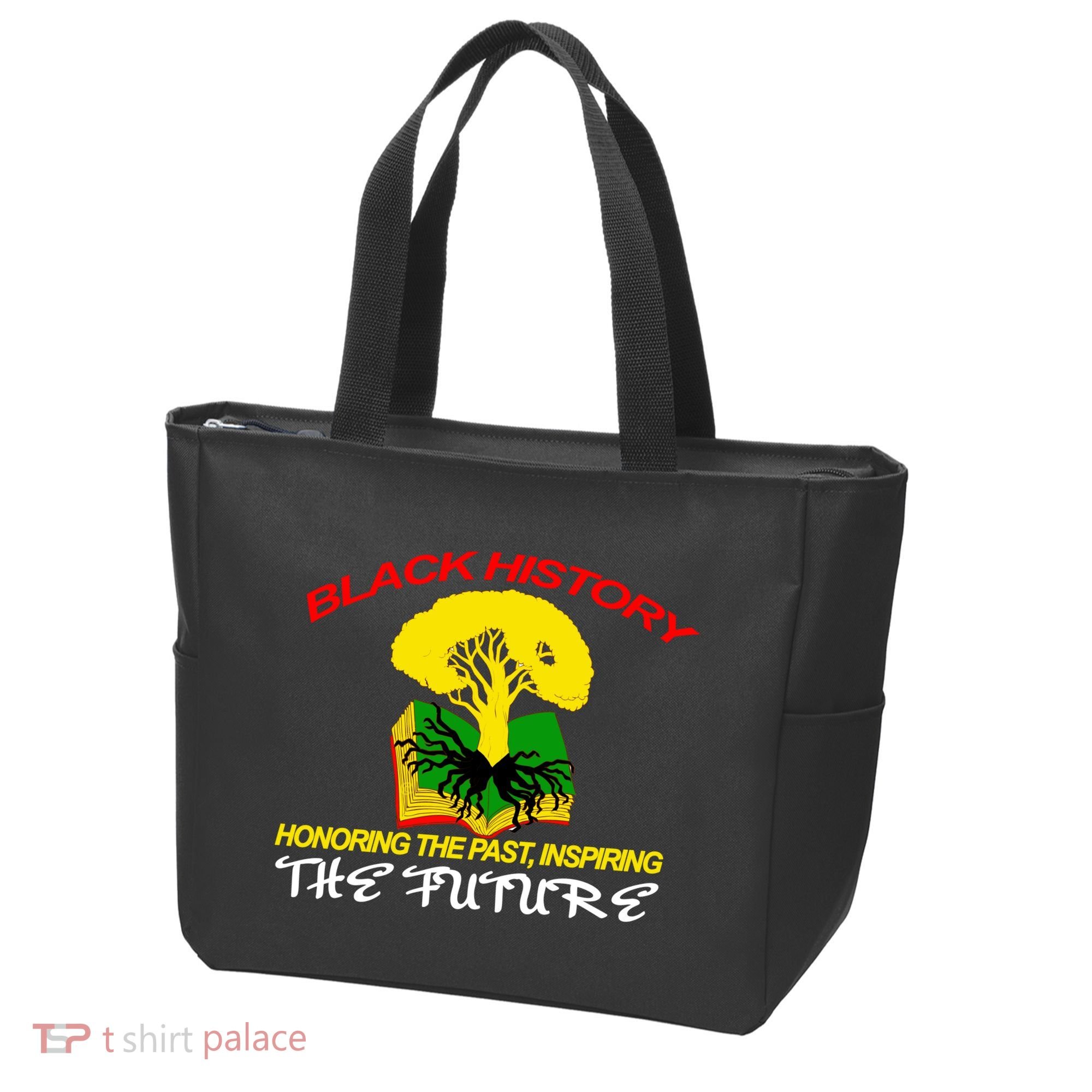 Black History Honoring The Past Inspiring The Future Tote Bag