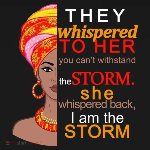 Black History I Am The Storm  Bucket Hat