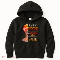 Black History I Am The Storm  Kids Hoodie thumb 0