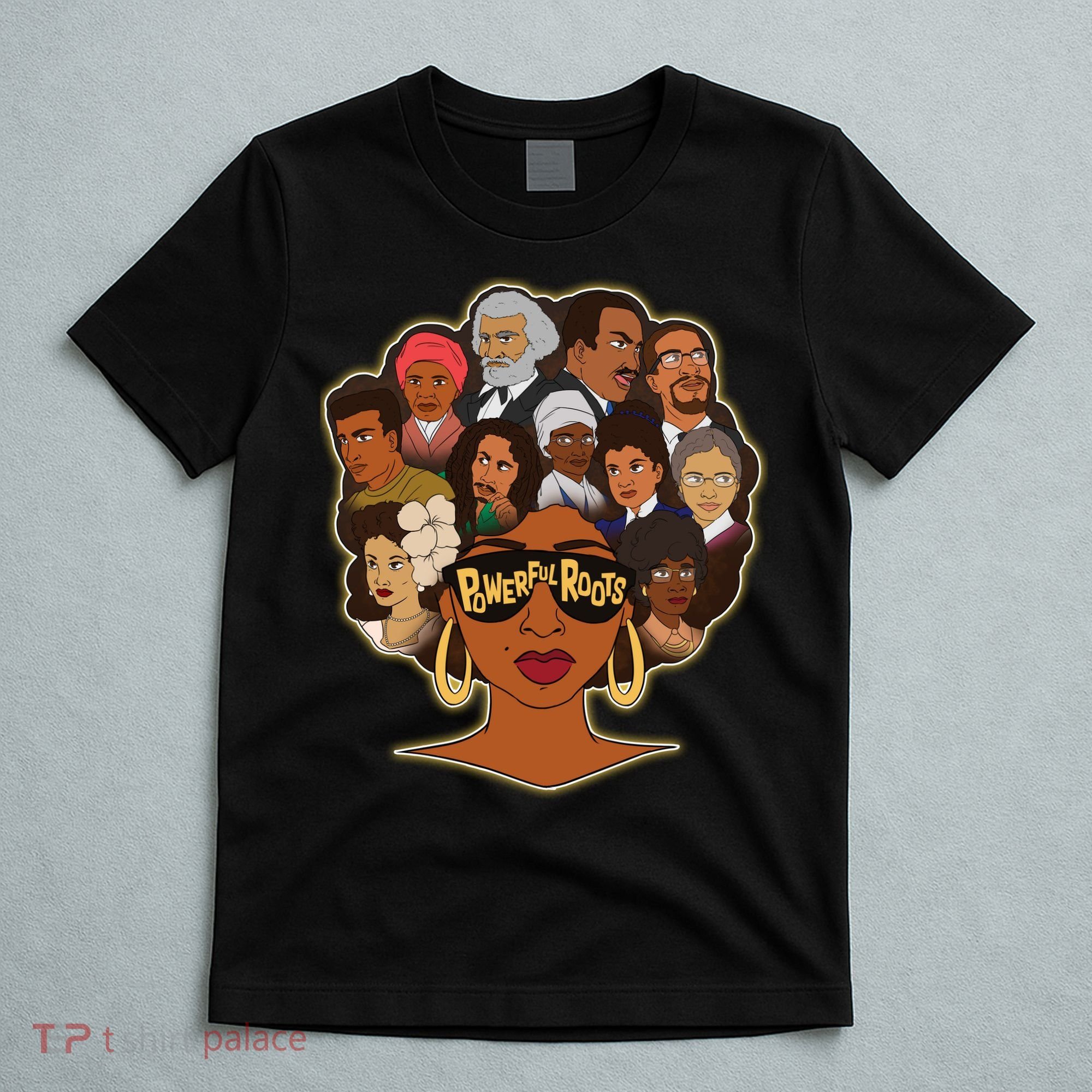 Black History I Love My Powerful Roots T-Shirt