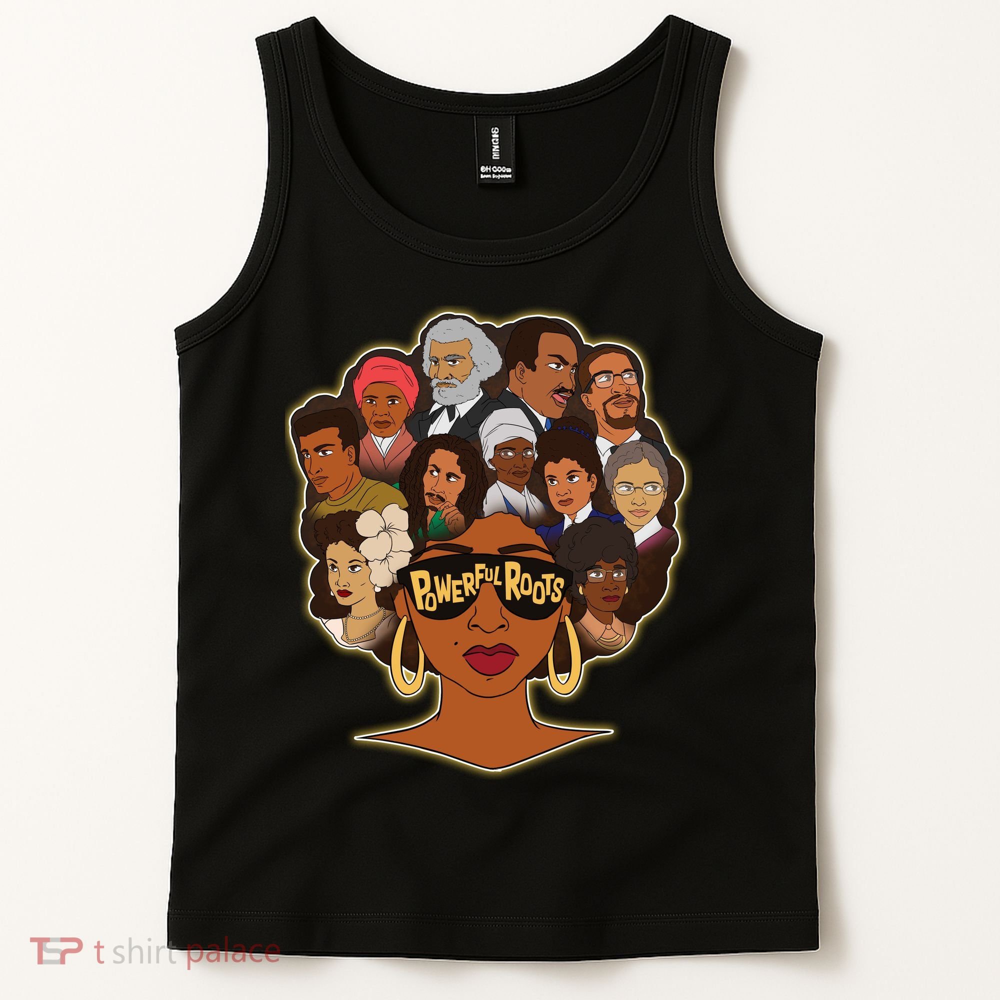 Black History I Love My Powerful Roots Tank Top