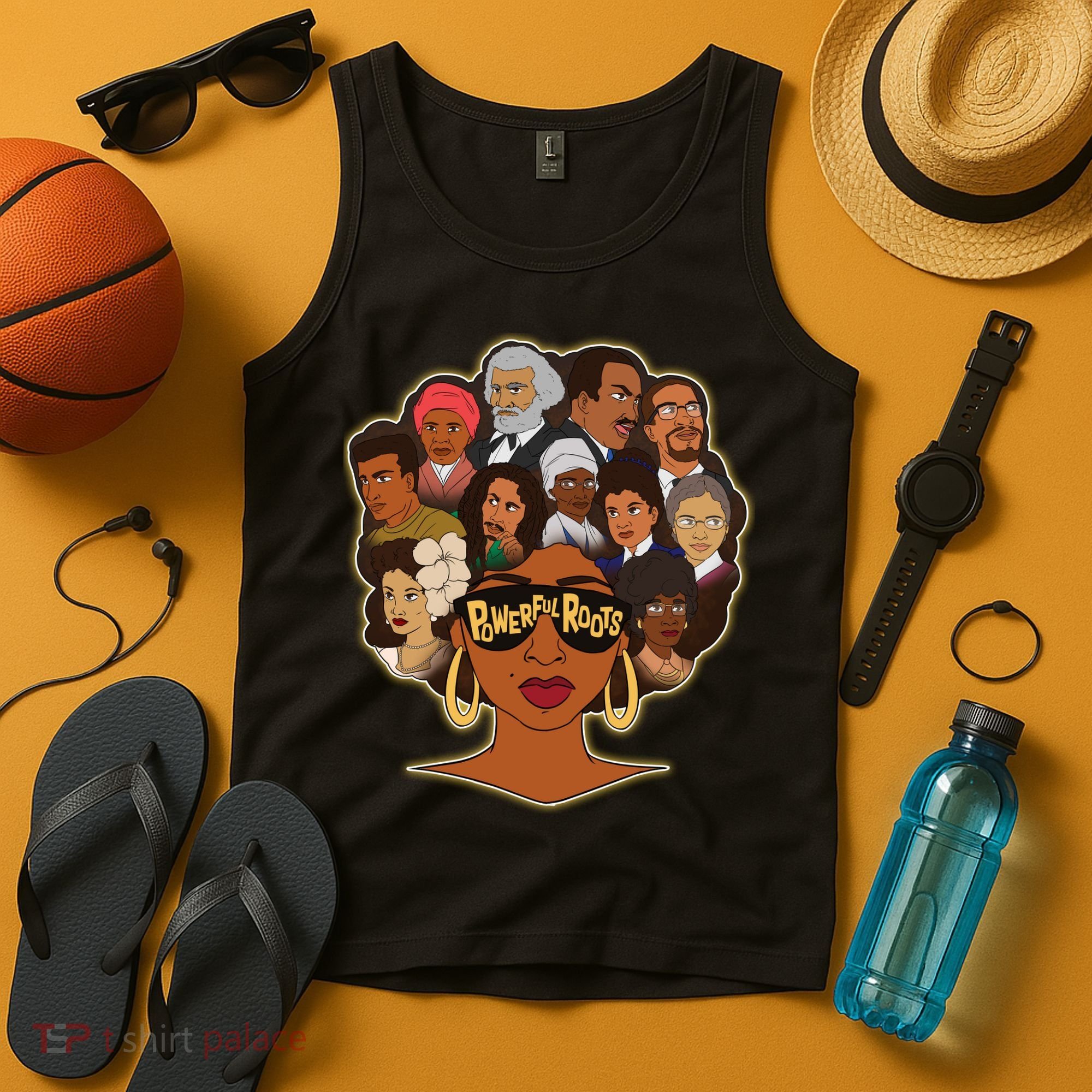 Black History I Love My Powerful Roots Tank Top