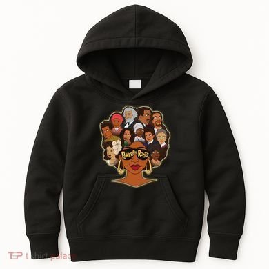 Black History I Love My Powerful Roots Kids Hoodie