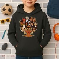 Black History I Love My Powerful Roots Kids Hoodie thumb 2