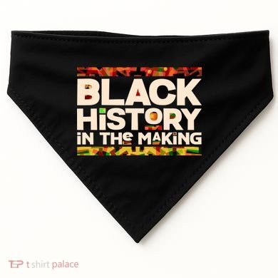 Black History In The Making USA-Made Doggie Bandana