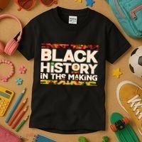 Black History In The Making Kids T-Shirt thumb 3