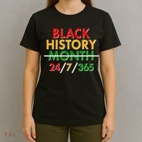 Black History Is 24/7/365 More Than A Month T-Shirt thumb 4