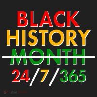 Black History Is 24/7/365 More Than A Month Beanie thumb 2