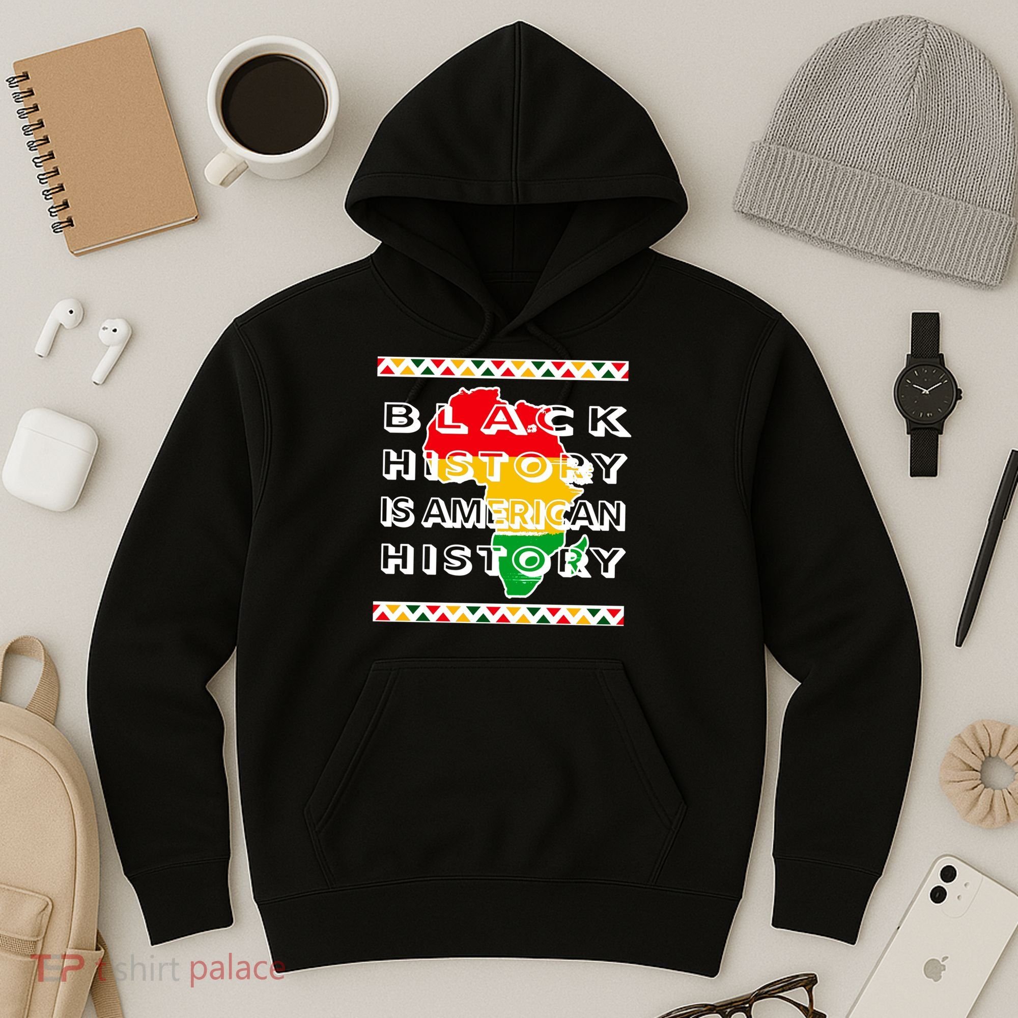 Black History Is American History Hoodie