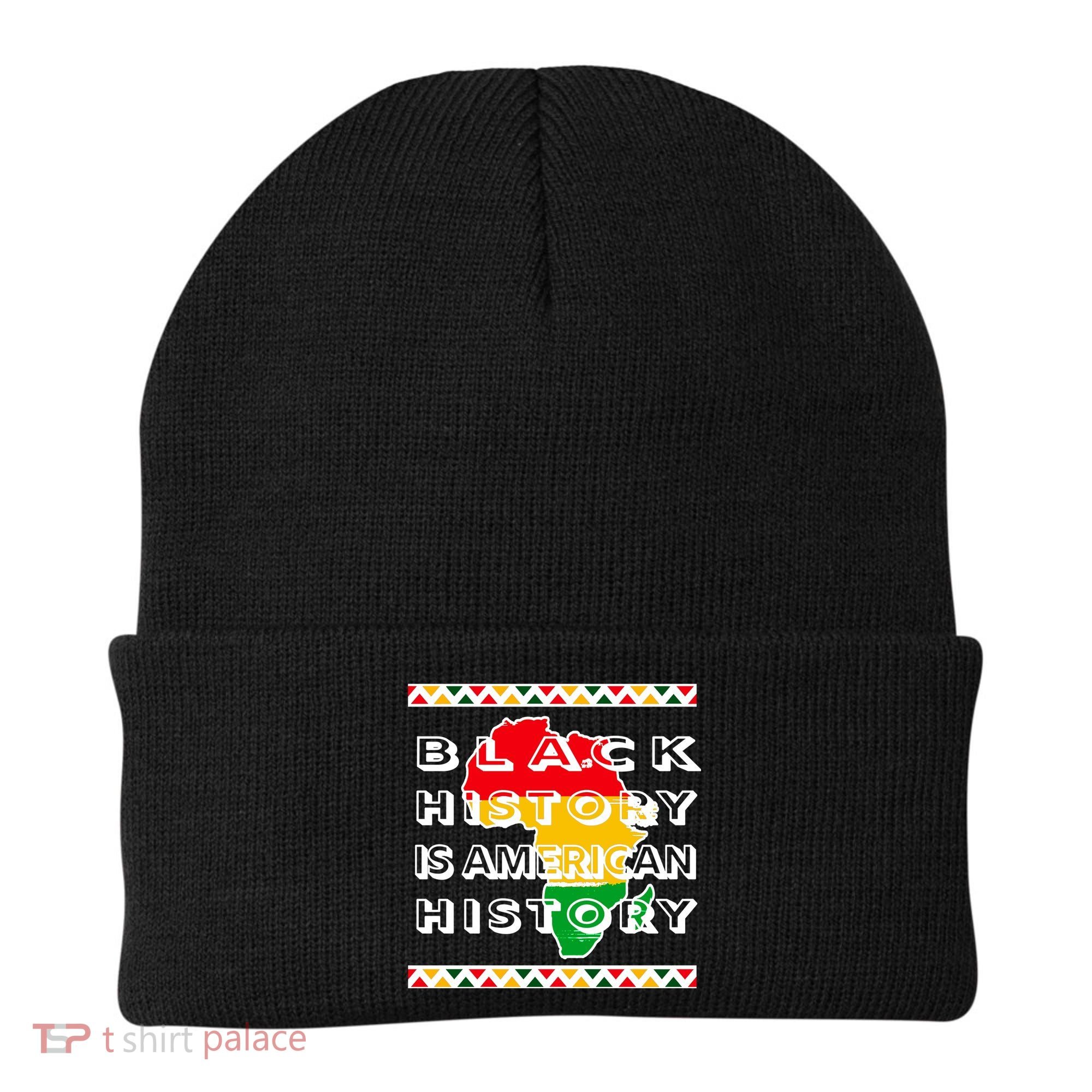 Black History Is American History Beanie