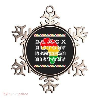 Black History Is American History Ornament