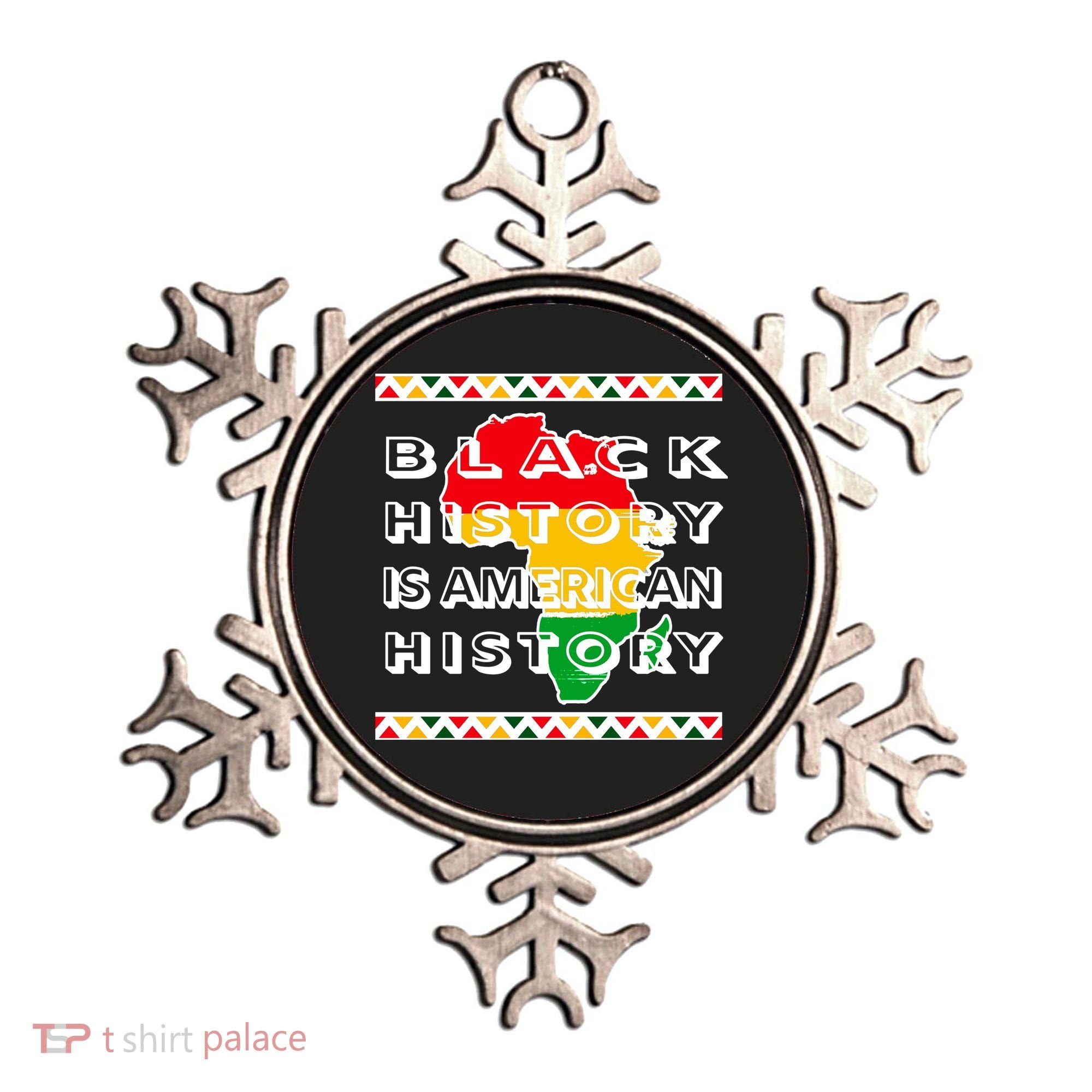 Black History Is American History Ornament