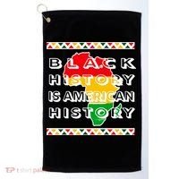 Black History Is American History Golf Towel thumb 0