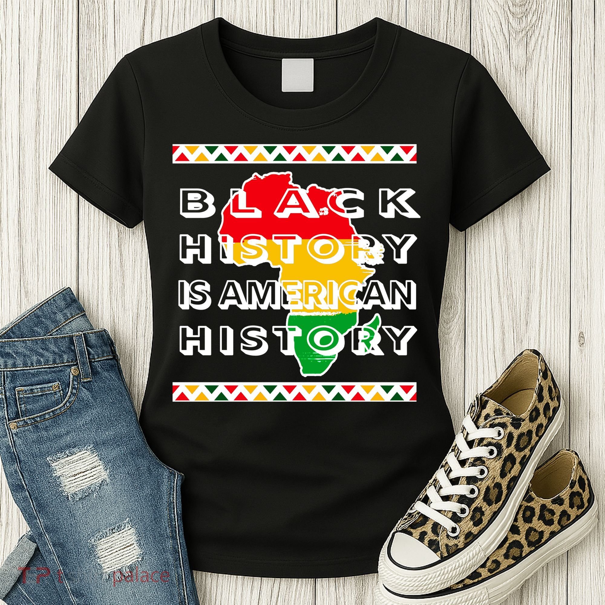 Black History Is American History Women's T-Shirt