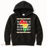 Black History Is American History Kids Hoodie thumb 0