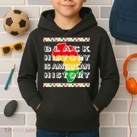Black History Is American History Kids Hoodie thumb 2