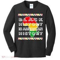 Black History Is American History Kids Long Sleeve Shirt thumb 0
