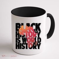 Black History Is World History Coffee Mug thumb 1