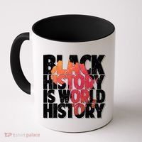 Black History Is World History Coffee Mug thumb 0