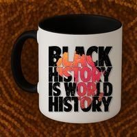 Black History Is World History Coffee Mug thumb 2