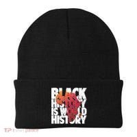 Black History Is World History Beanie thumb 0