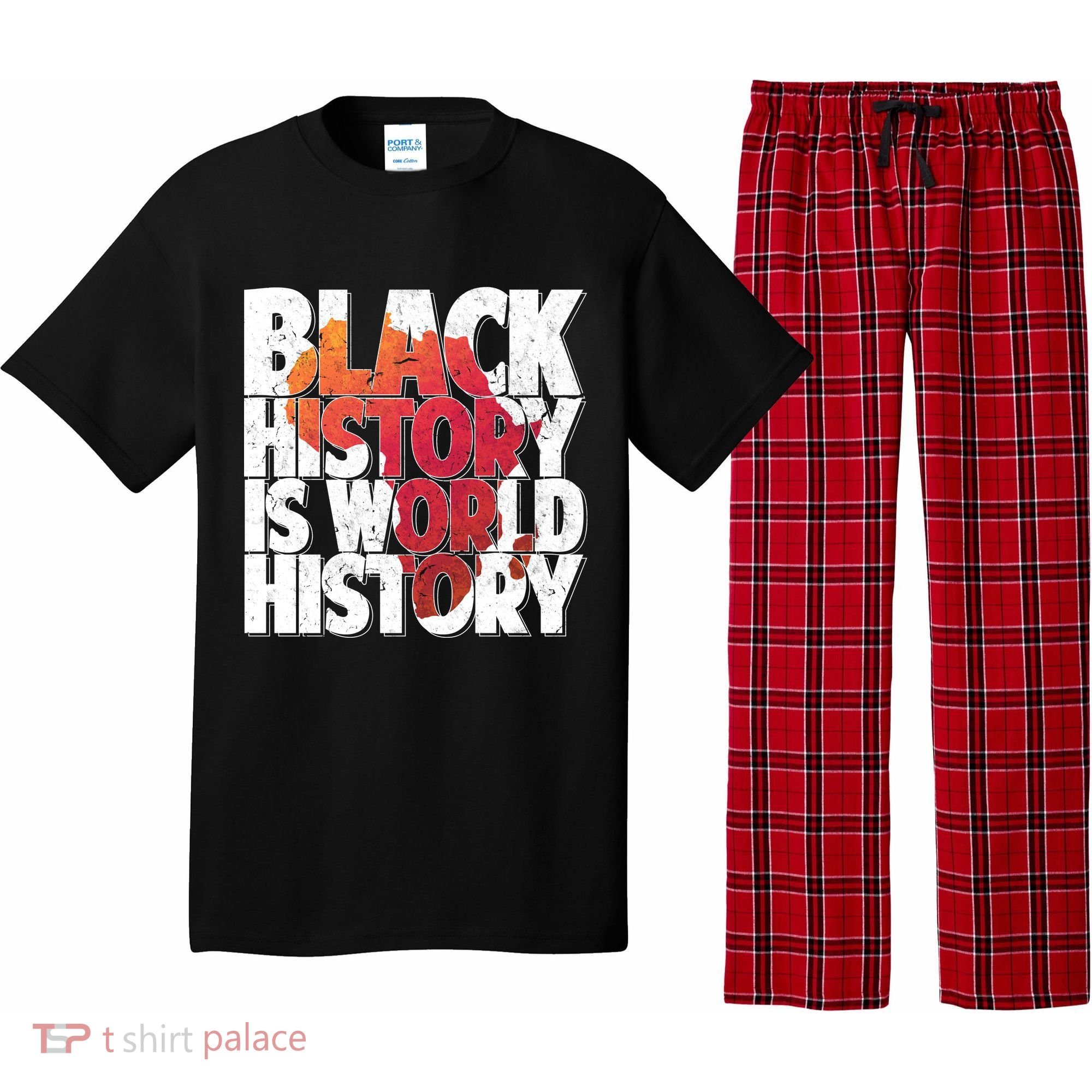 Black History Is World History Pajama Set