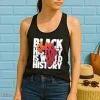 Black History Is World History Women's Tank Top thumb 2