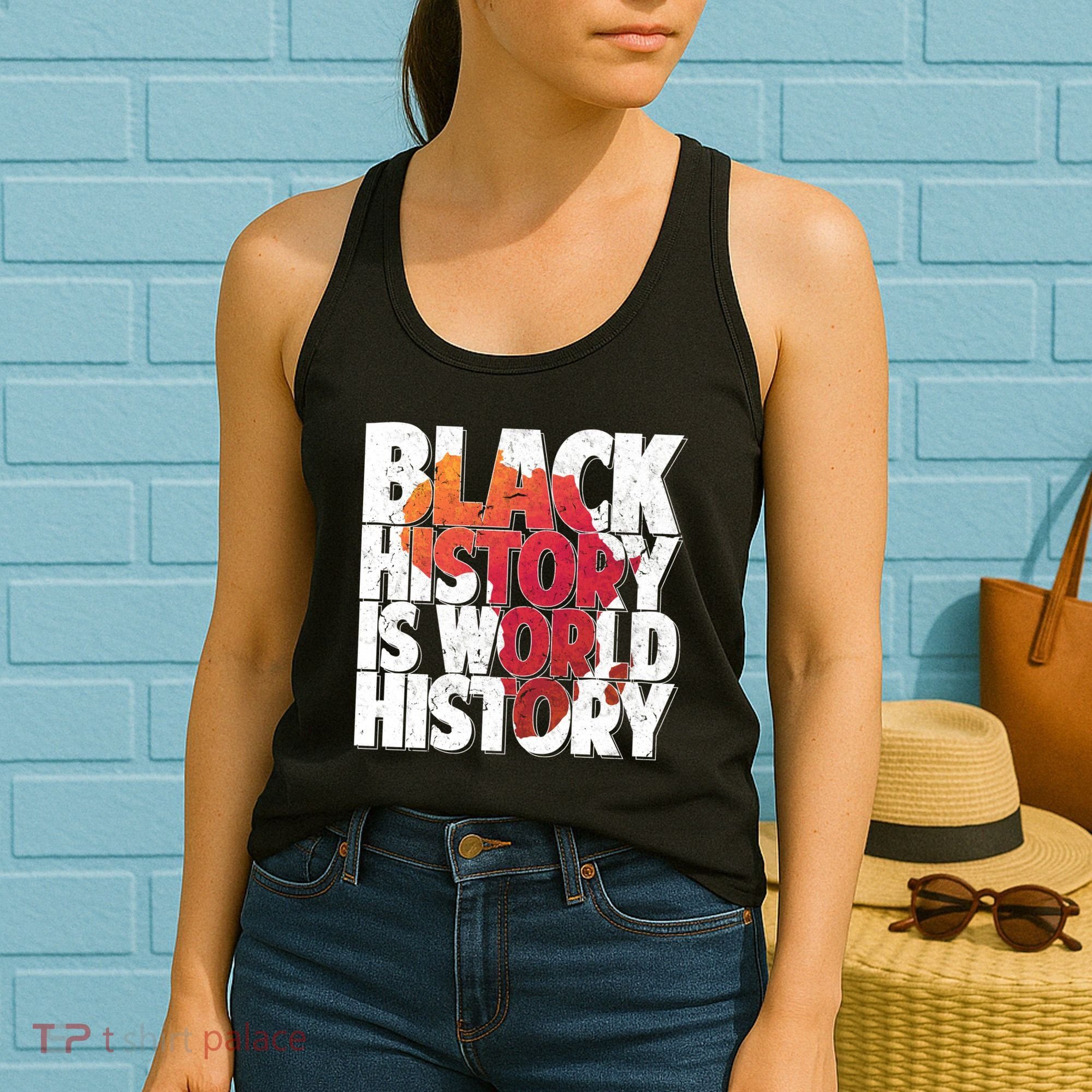 Black History Is World History Women's Tank Top