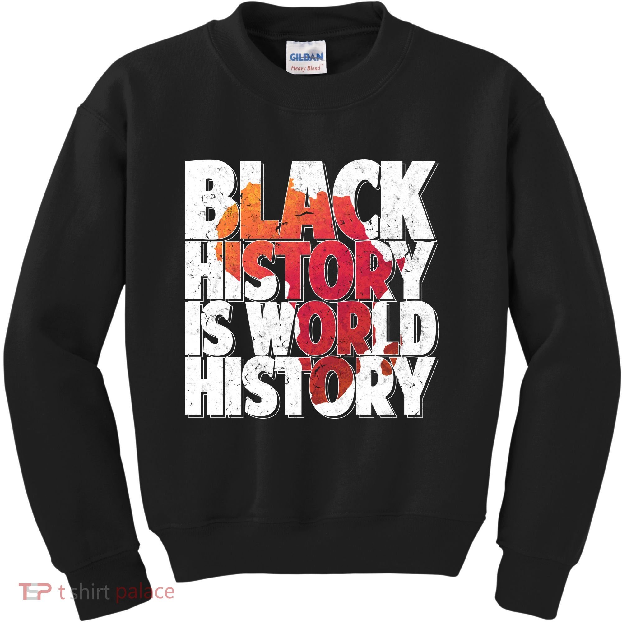 Black History Is World History Kids Sweatshirt