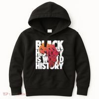 Black History Is World History Kids Hoodie thumb 0
