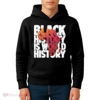 Black History Is World History Kids Hoodie thumb 4