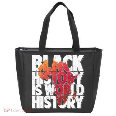 Black History Is World History Tote Bag