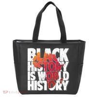 Black History Is World History Tote Bag thumb 0